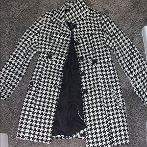 George girls houndstooth coat